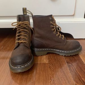 Brown Dr. Martens